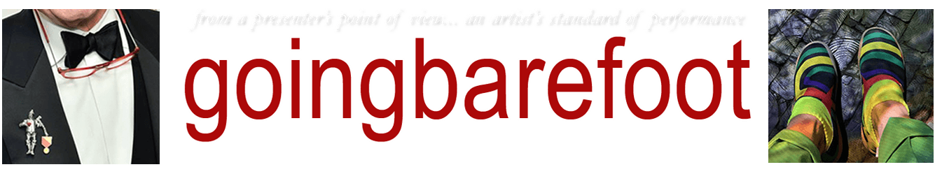 going barefoot
